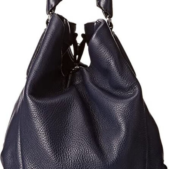 MARC JACOBS Black Q Fran Soft Leather Satchel Shoulder Bag New with Sleeper - Picture 4 of 10